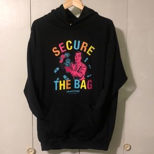 🔥🔥🔥Franchise Secure The Bag Hoodie, XL, NWT